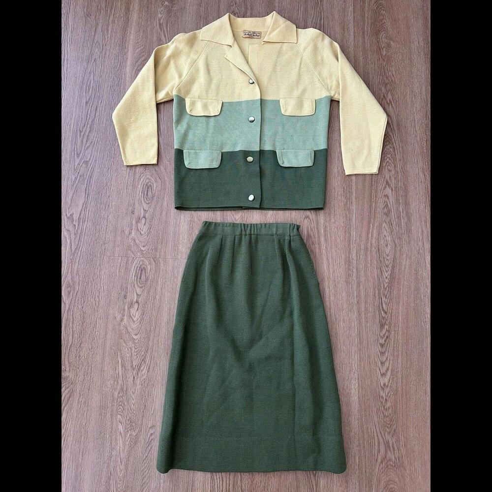 VTG 100% Wool Made In Italy Exclusively For The May Co. San Diego size 10